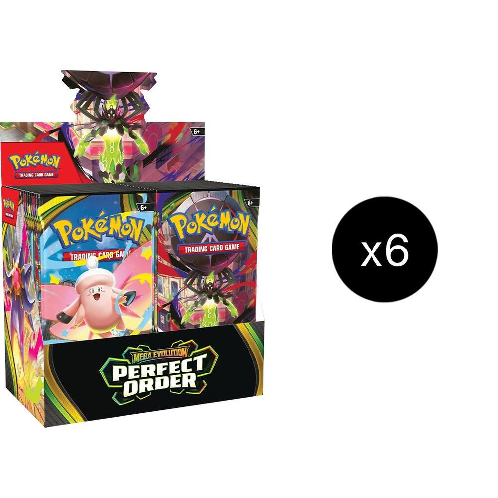 Mega Evolution: Perfect Order - Booster Box Case Mega Evolution: Perfect Order - Booster Box Case