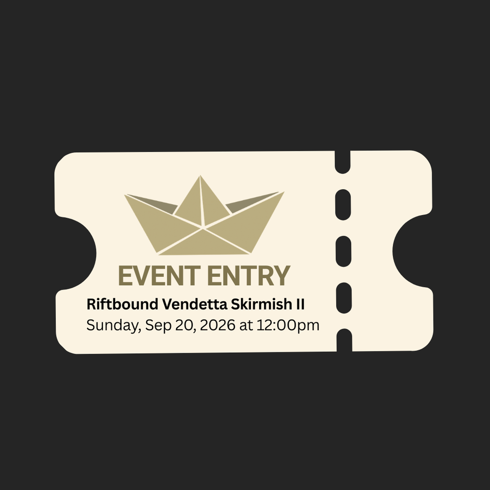 Riftbound Vendetta Skirmish II Ticket