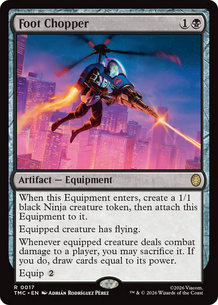 Foot Chopper [Teenage Mutant Ninja Turtles Commander]