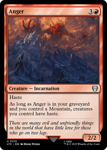 Anger [The Lord of the Rings: Tales of Middle-Earth Commander]