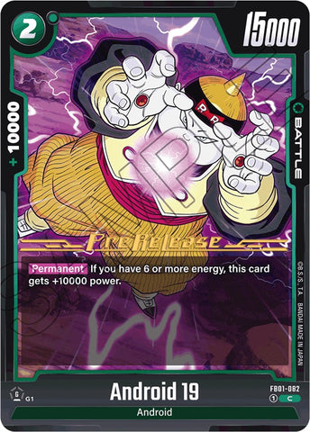 Android 19 [Awakened Pulse Pre-Release Cards]