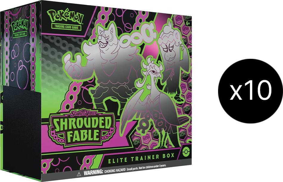 Scarlet & Violet: Shrouded Fable - Elite Trainer Box Case
