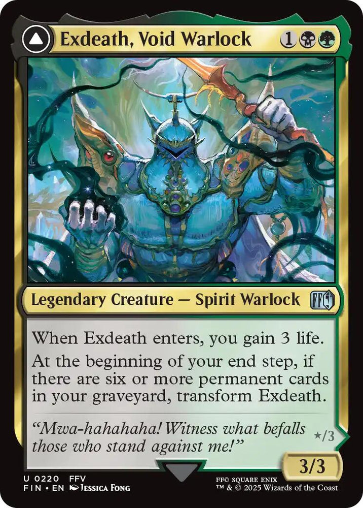 Exdeath, Void Warlock [FINAL FANTASY]