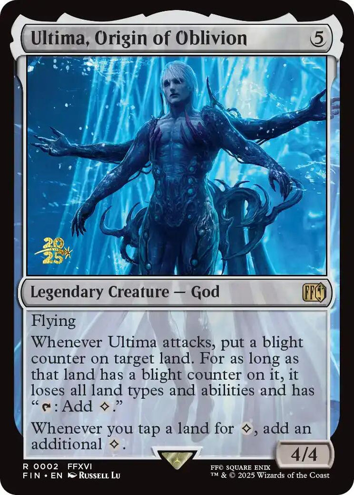 Ultima, Origin of Oblivion [FINAL FANTASY Prerelease Promo]