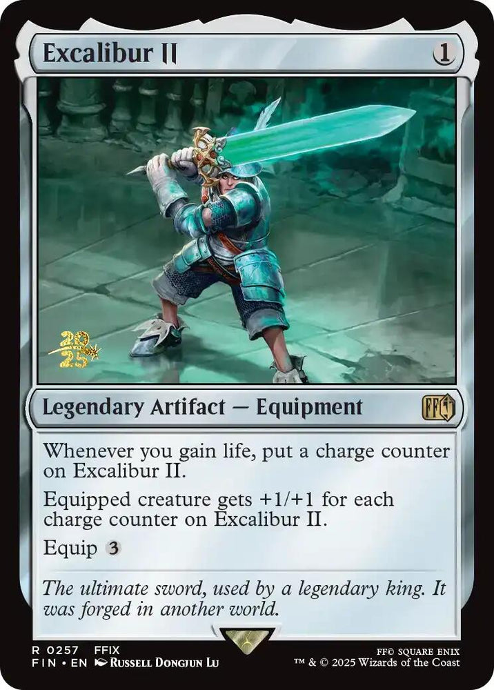 Excalibur II [FINAL FANTASY Prerelease Promo]