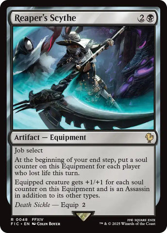 Reaper's Scythe (Surge Foil) [FINAL FANTASY Commander]