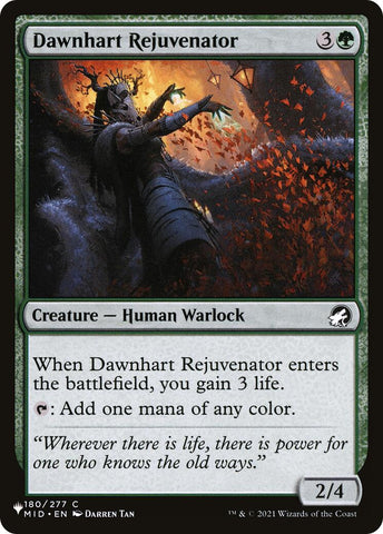 Dawnhart Rejuvenator [The List]