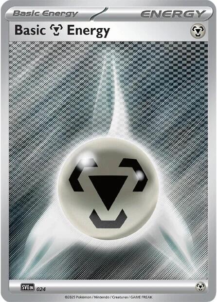 Basic Metal Energy (024) [Scarlet & Violet: Black Bolt]