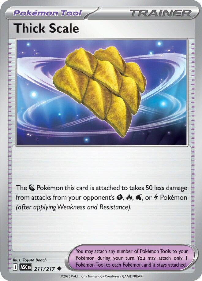 Thick Scale (211/217) [Mega Evolution: Ascended Heroes]