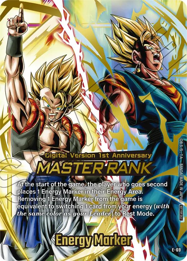 Energy Marker (E-69) (Master Rank Version) [Fusion World Energy Markers]