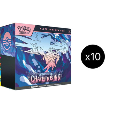 Mega Evolution: Chaos Rising Elite Trainer Box Case