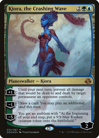 Kiora, the Crashing Wave [Duel Decks: Elspeth vs. Kiora]