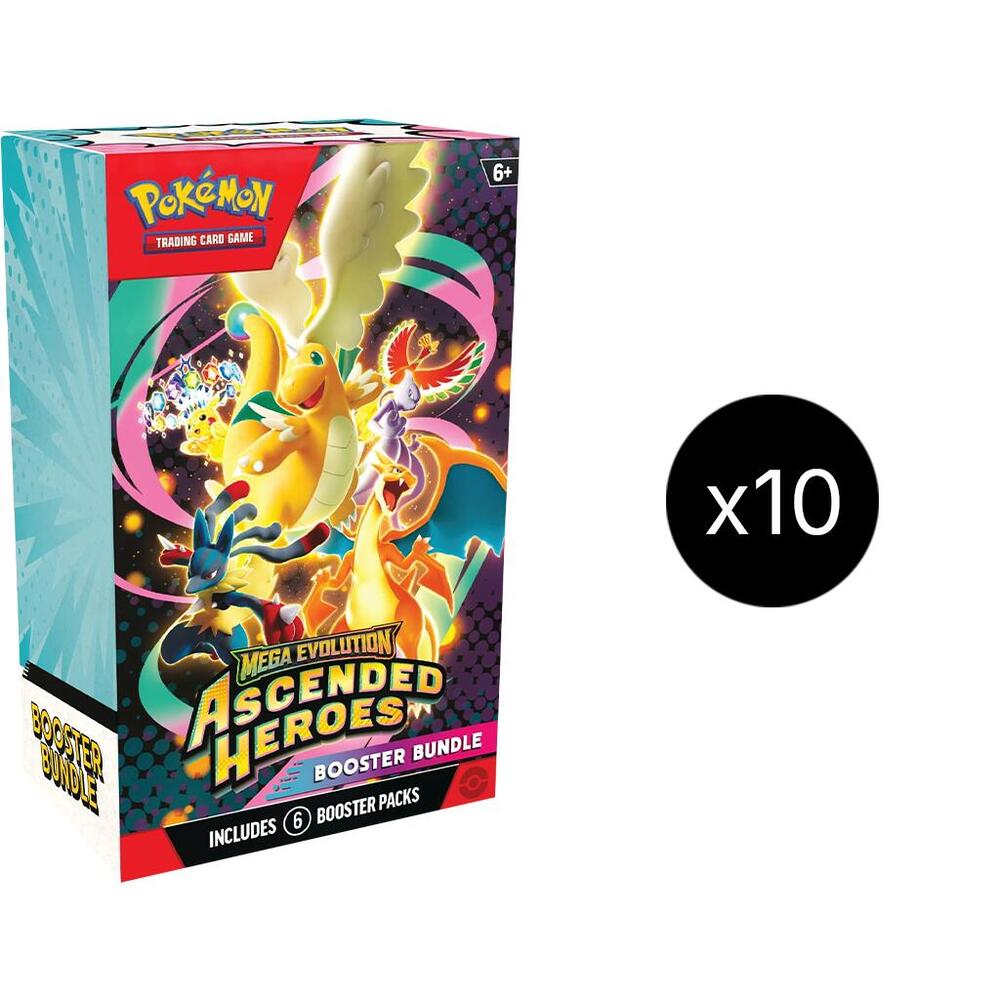 Mega Evolution: Ascended Heroes - Booster Bundle Display