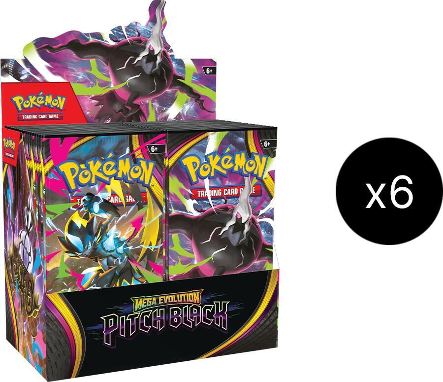 Mega Evolution: Pitch Black - Booster Box Case
