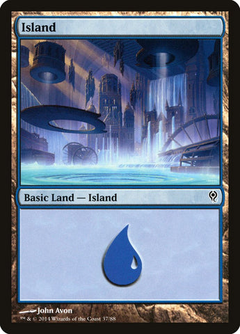 Island (37) [Duel Decks: Jace vs. Vraska]