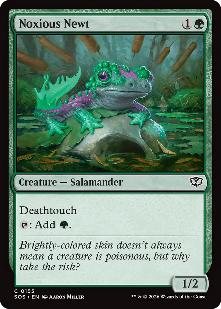 Noxious Newt [Secrets of Strixhaven]