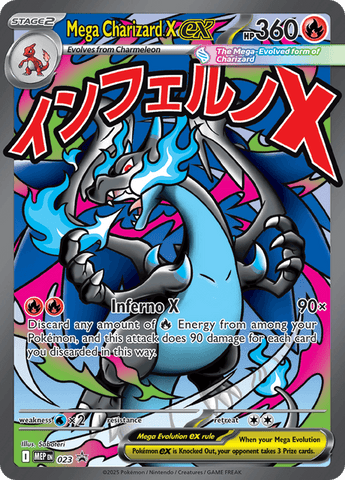 Mega Charizard X ex (023) [Mega Evolution Promo]