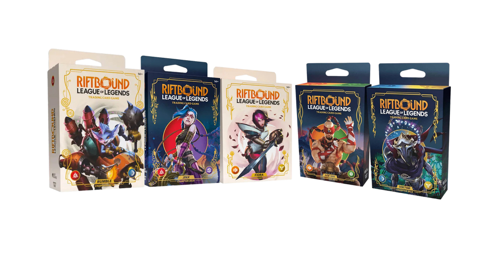 Riftbound Starter Deck Set of 5 (English)