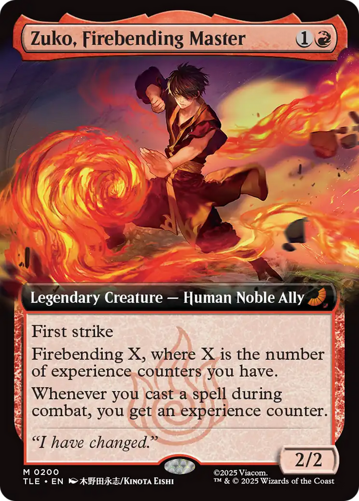 Zuko, Firebending Master (Extended Art) [Avatar: The Last Airbender: Eternal-Legal]