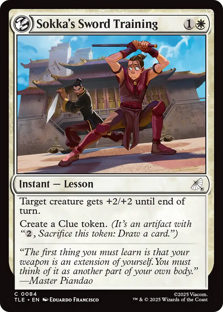 Sokka's Sword Training [Avatar: The Last Airbender: Eternal-Legal]