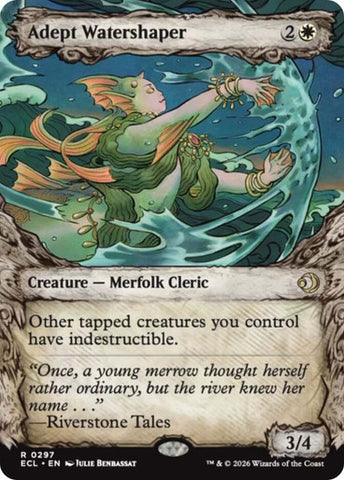 Adept Watershaper (Showcase) [Lorwyn Eclipsed]