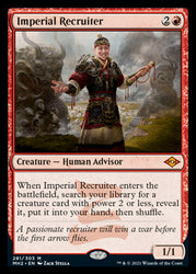 Imperial Recruiter (Foil Etched) [Modern Horizons 2]