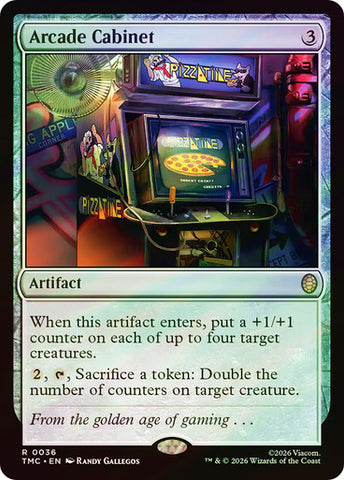 Arcade Cabinet (Surge Foil) [Teenage Mutant Ninja Turtles Commander]