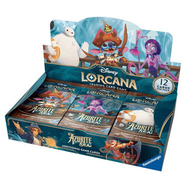 Lorcana Reign of Azurite Sea Booster Box (Set 6)