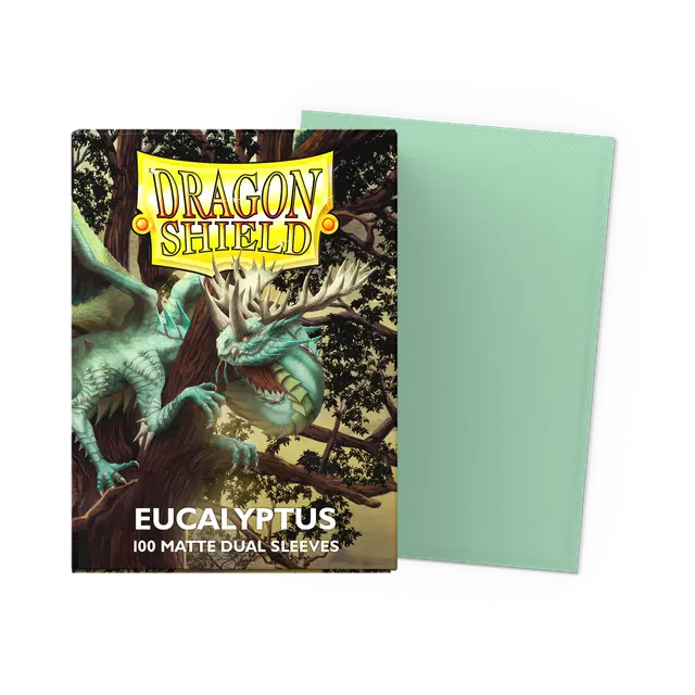Dragon Shield 'Eucalyptus' Matte Dual Sleeves
