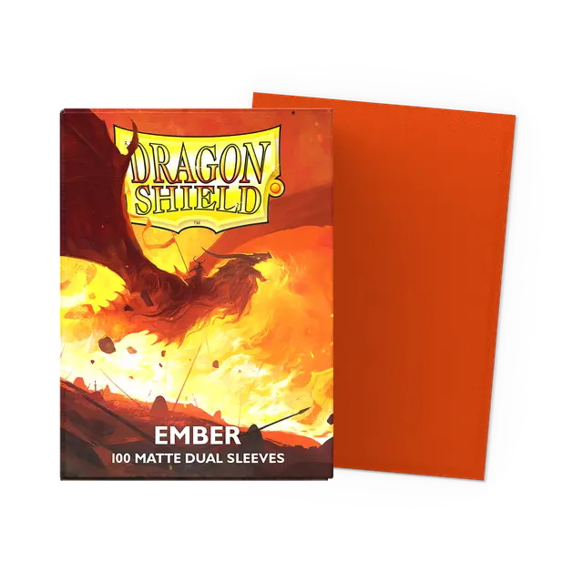 Dragon Shield 'Ember' Matte Dual Sleeves