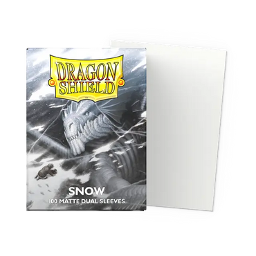 Dragon Shield 'Snow' Matte Dual Sleeves