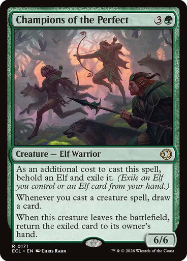 Champions of the Perfect (Extended Art) [Lorwyn Eclipsed]