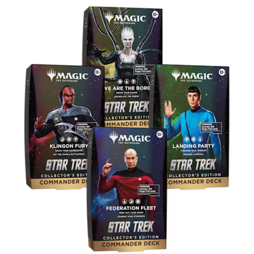 Star Trek Collector's Edition Commander Deck (Set of 4)
