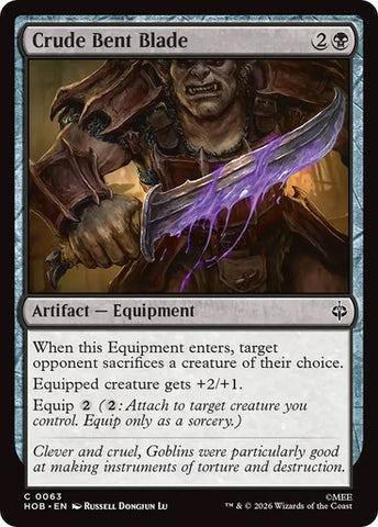 Crude Bent Blade [The Hobbit]
