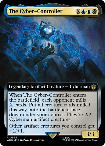 The Cyber-Controller (Extended Art) (Surge Foil) [Doctor Who]