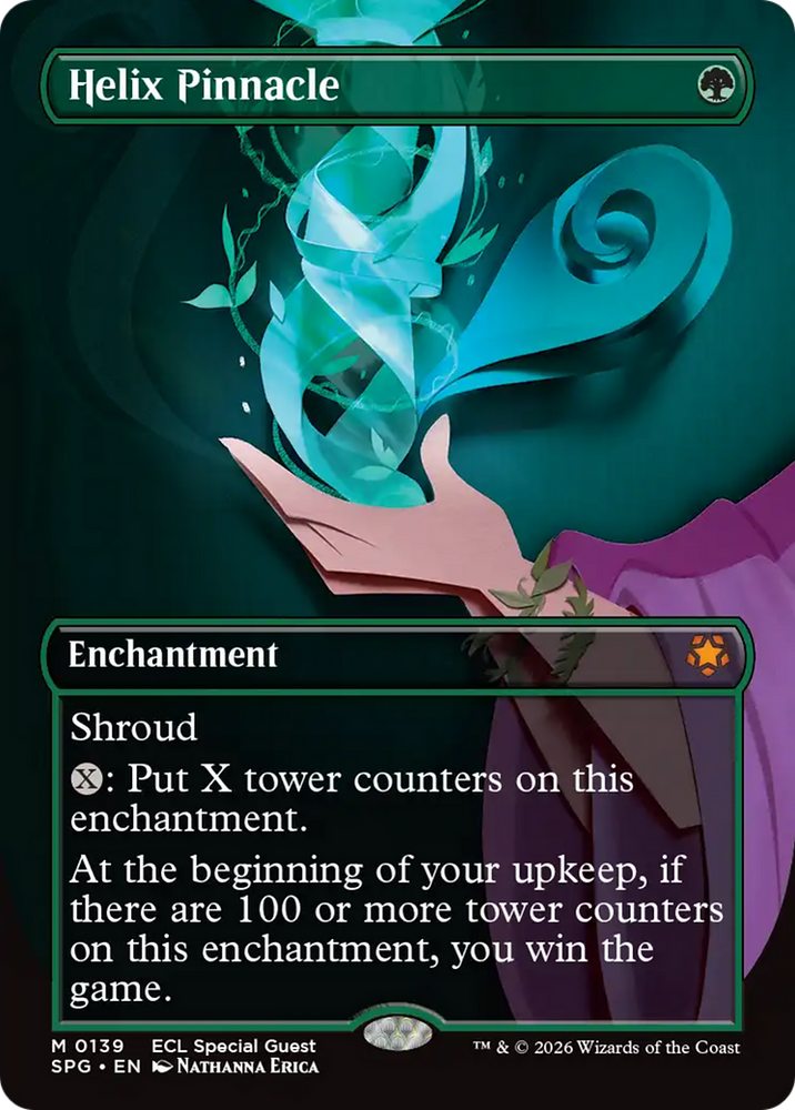 Helix Pinnacle (Borderless) [Lorwyn Eclipsed Special Guests]