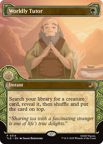 Worldly Tutor (Showcase) [Avatar: The Last Airbender: Eternal-Legal]