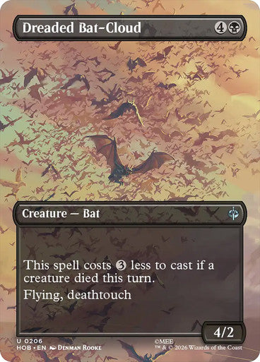 Dreaded Bat-Cloud (Borderless) [The Hobbit]