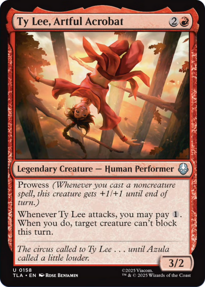 Ty Lee, Artful Acrobat [Avatar: The Last Airbender]