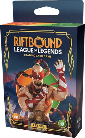 Riftbound Origins Starter Deck — Lee Sin (English)