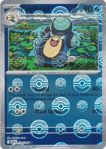 Palpitoad (020/086) (Poke Ball Pattern) [Scarlet & Violet: Black Bolt]