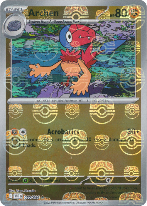 Archen (050/086) (Master Ball Pattern) [Scarlet & Violet: White Flare]