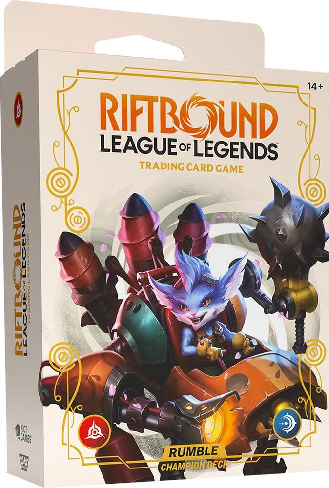 Riftbound Spiritforged Starter Deck — Rumble (English)