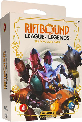 Riftbound Spiritforged Starter Deck — Rumble (English)