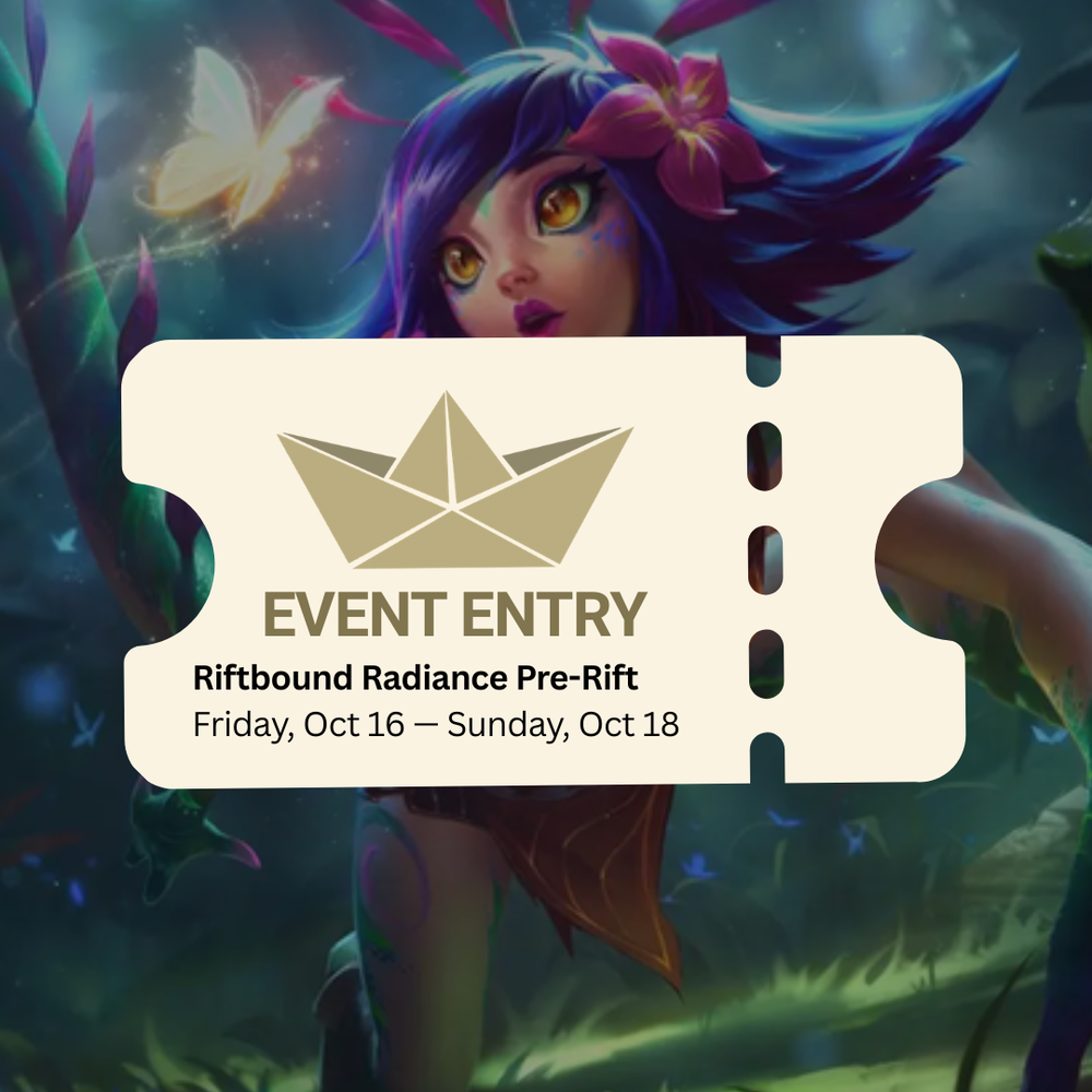 Riftbound Radiance Pre-Rift Ticket