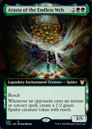 Arasta of the Endless Web (Extended Art) [Theros Beyond Death]