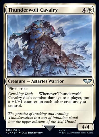 Thunderwolf Cavalry [Universes Beyond: Warhammer 40,000]