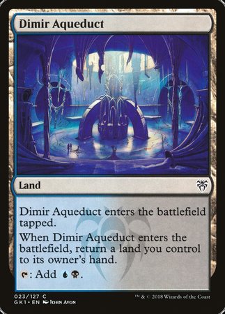 Dimir Aqueduct [GRN Guild Kit]