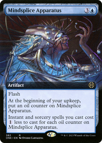 Mindsplice Apparatus (Extended Art) [Phyrexia: All Will Be One]