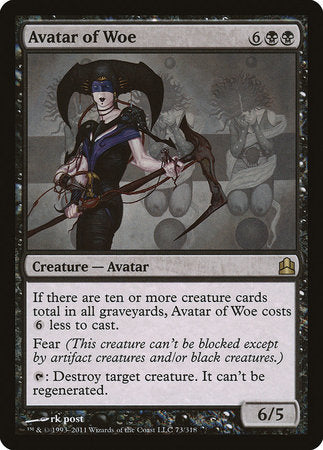 Avatar of Woe [Commander 2011]